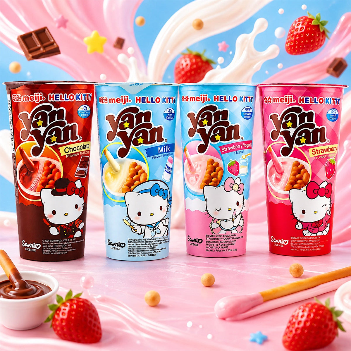 Hello Kitty YanYan Dips