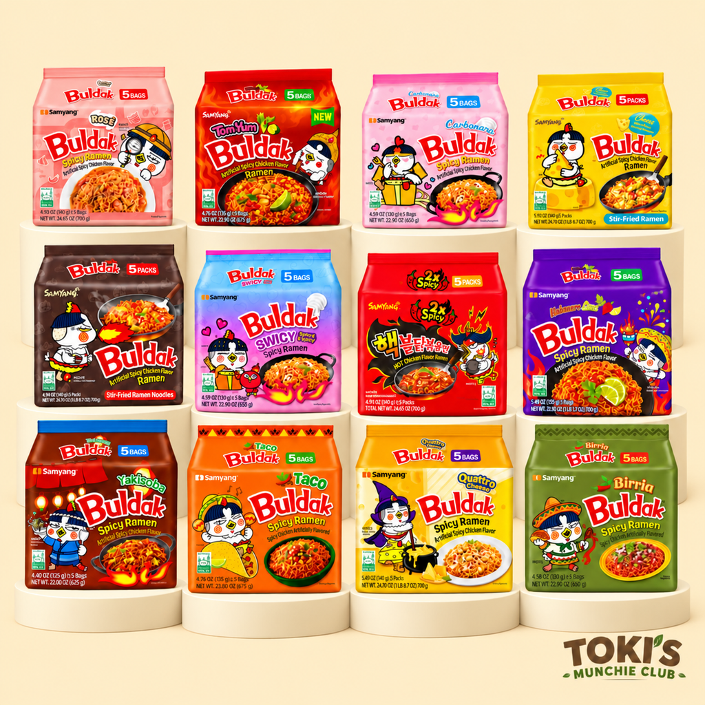 Buldak Korean Ramen Packets